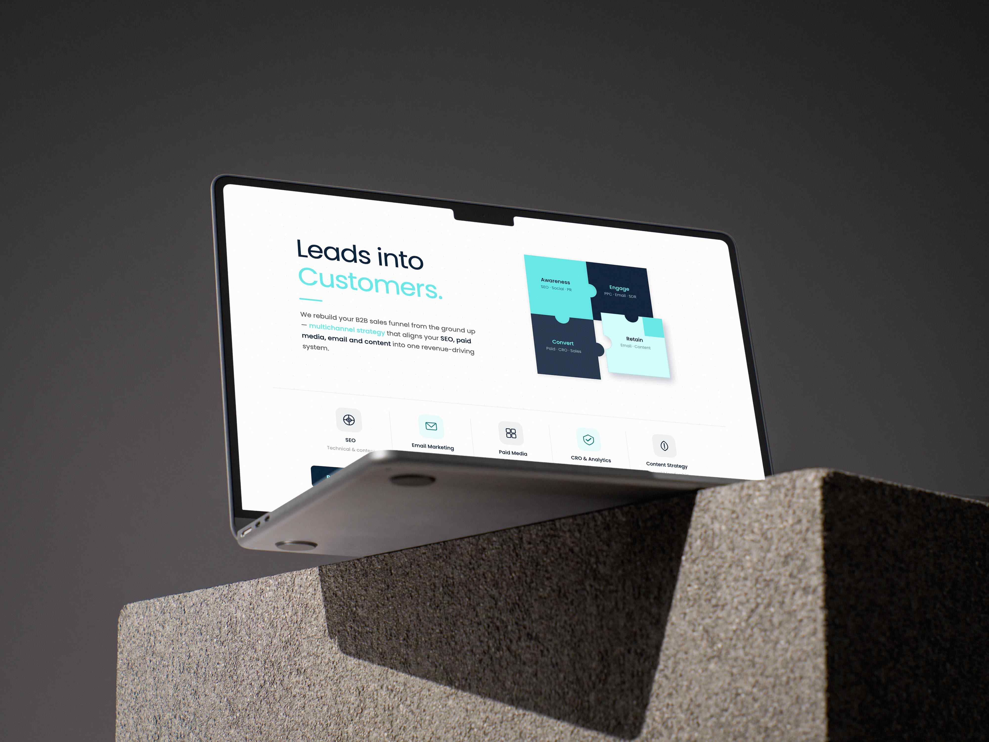 Multi-channel funnel rebuild