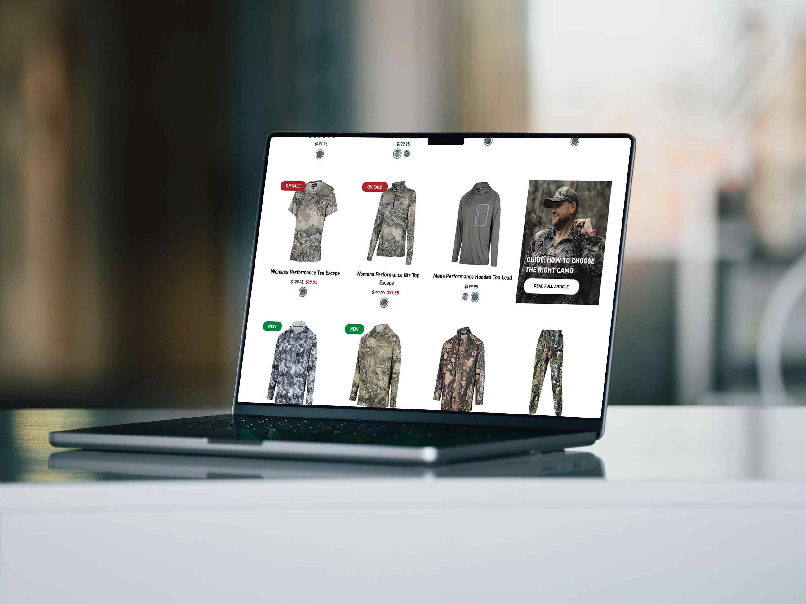 E-commerce migration and rebuild