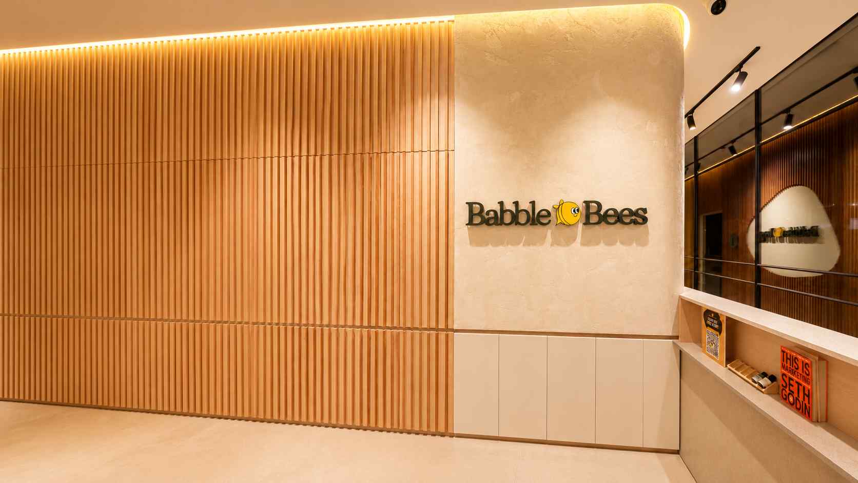 Large format signage installation