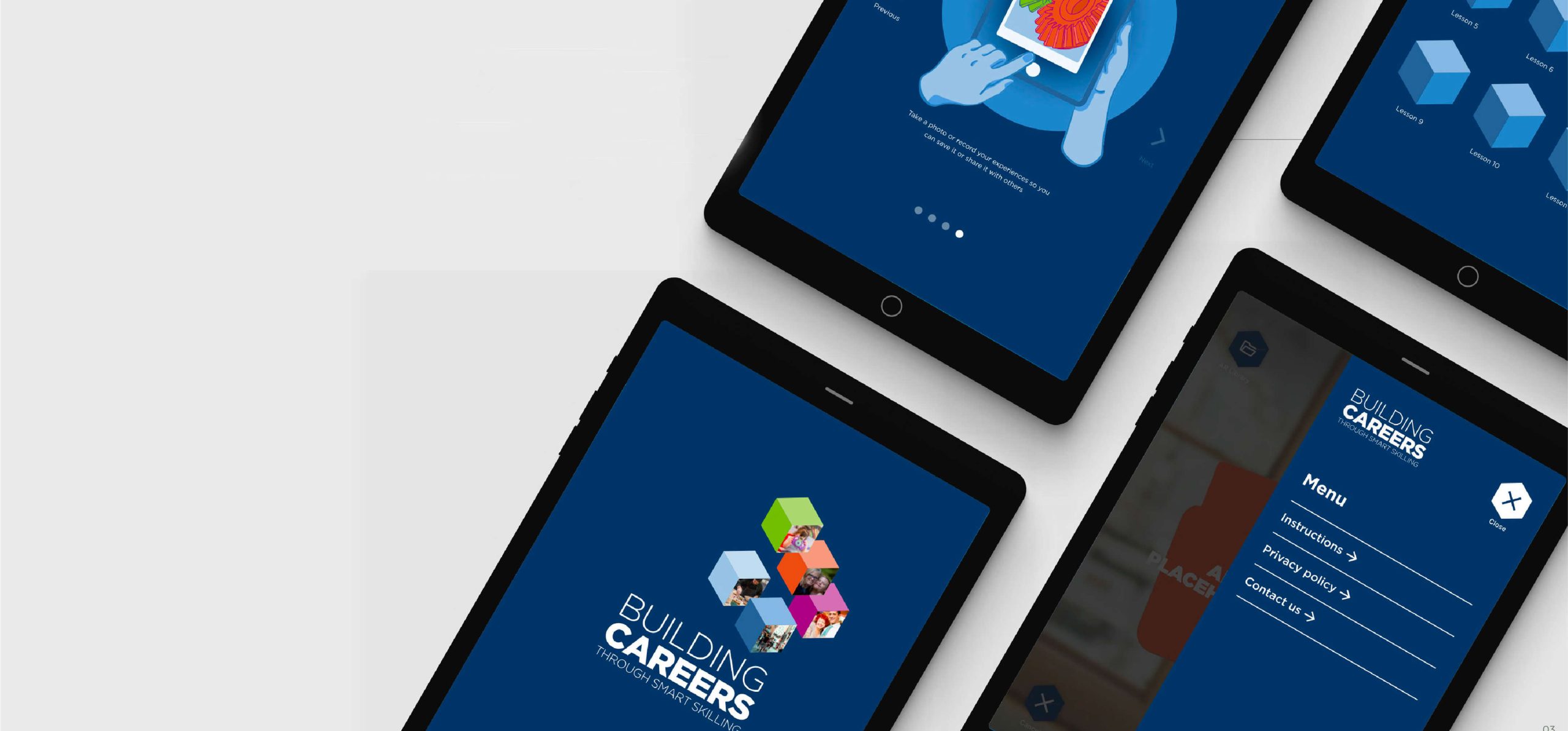 NAEN site on multiple tablets