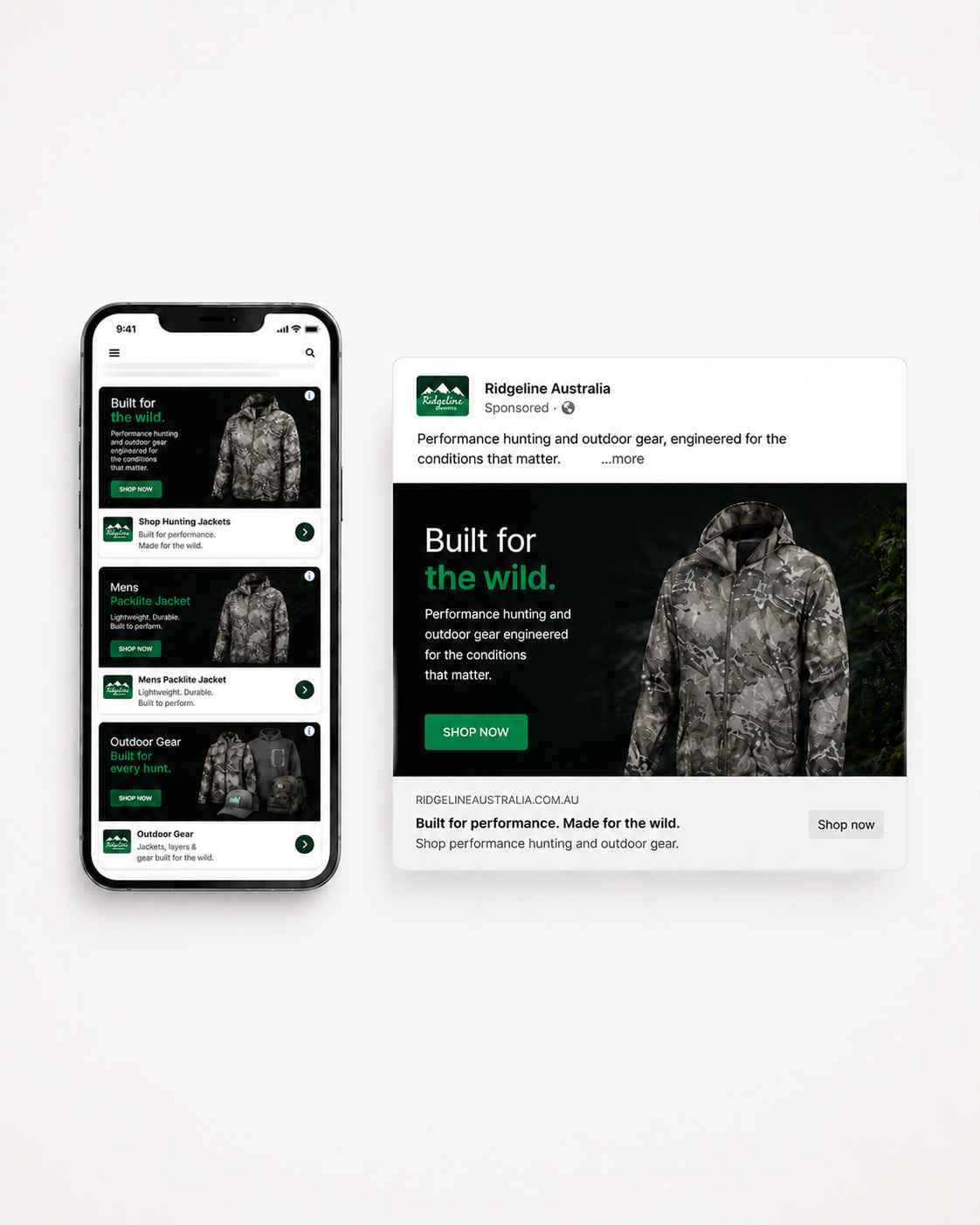 Paid media lead-gen campaign analytics dashboard.